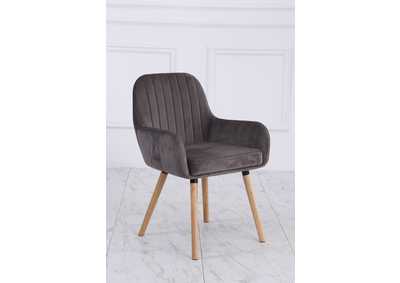 Image for C004G Grey Dining Chair 2-In-1Box