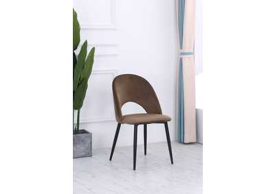 C005D Brown Dining Chair 2-In-1Box