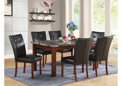 Image for 3231 Black Pvc Parson Chair