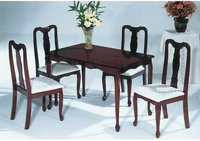 Image for D4336 Cherry Queen Anne Table