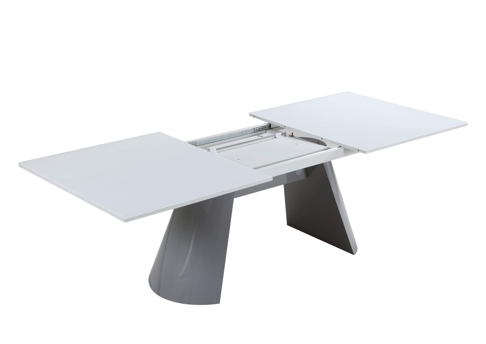 Beverly Grey & White Dining Table,Global Furniture USA