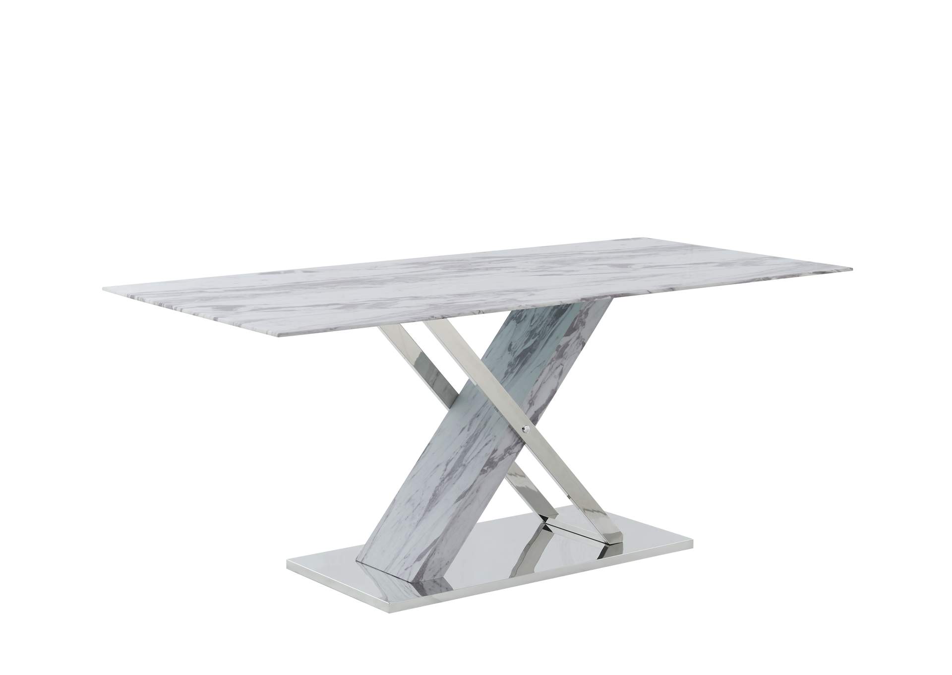 Marble Dining Table &,Global Furniture USA