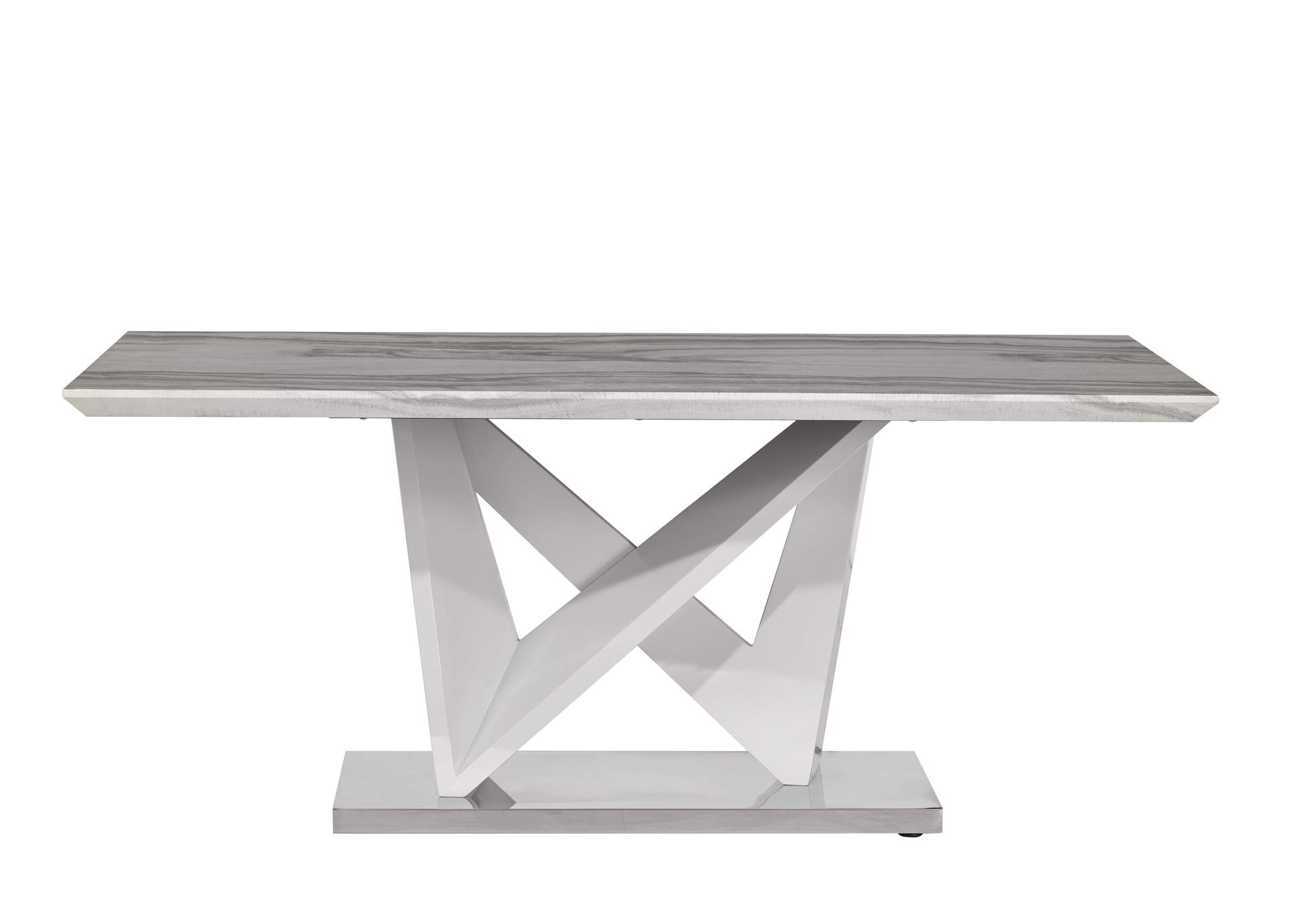 Grey DINING TABLE  MARBLE,Global Furniture USA