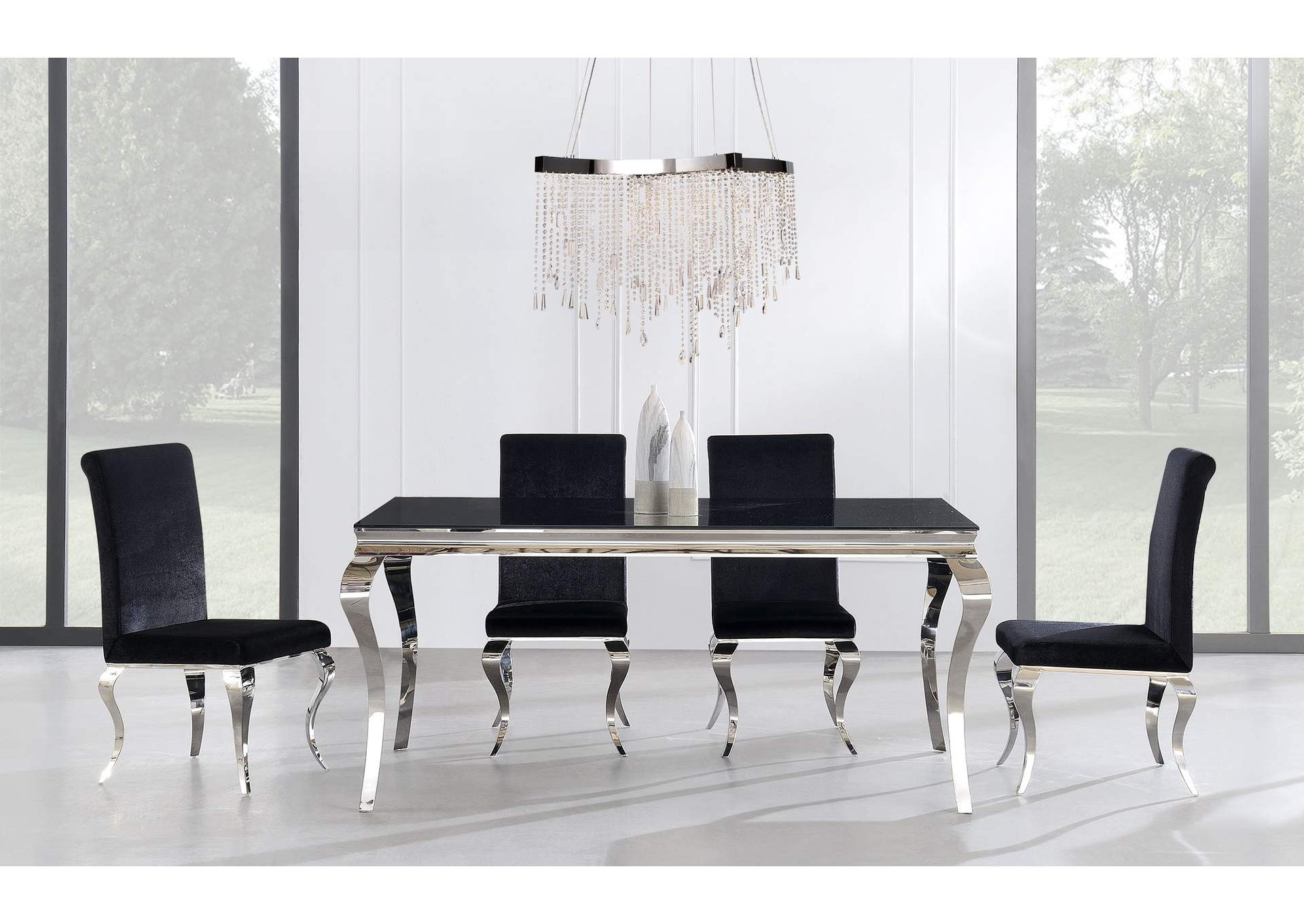 Black Dining Table,Global Furniture USA