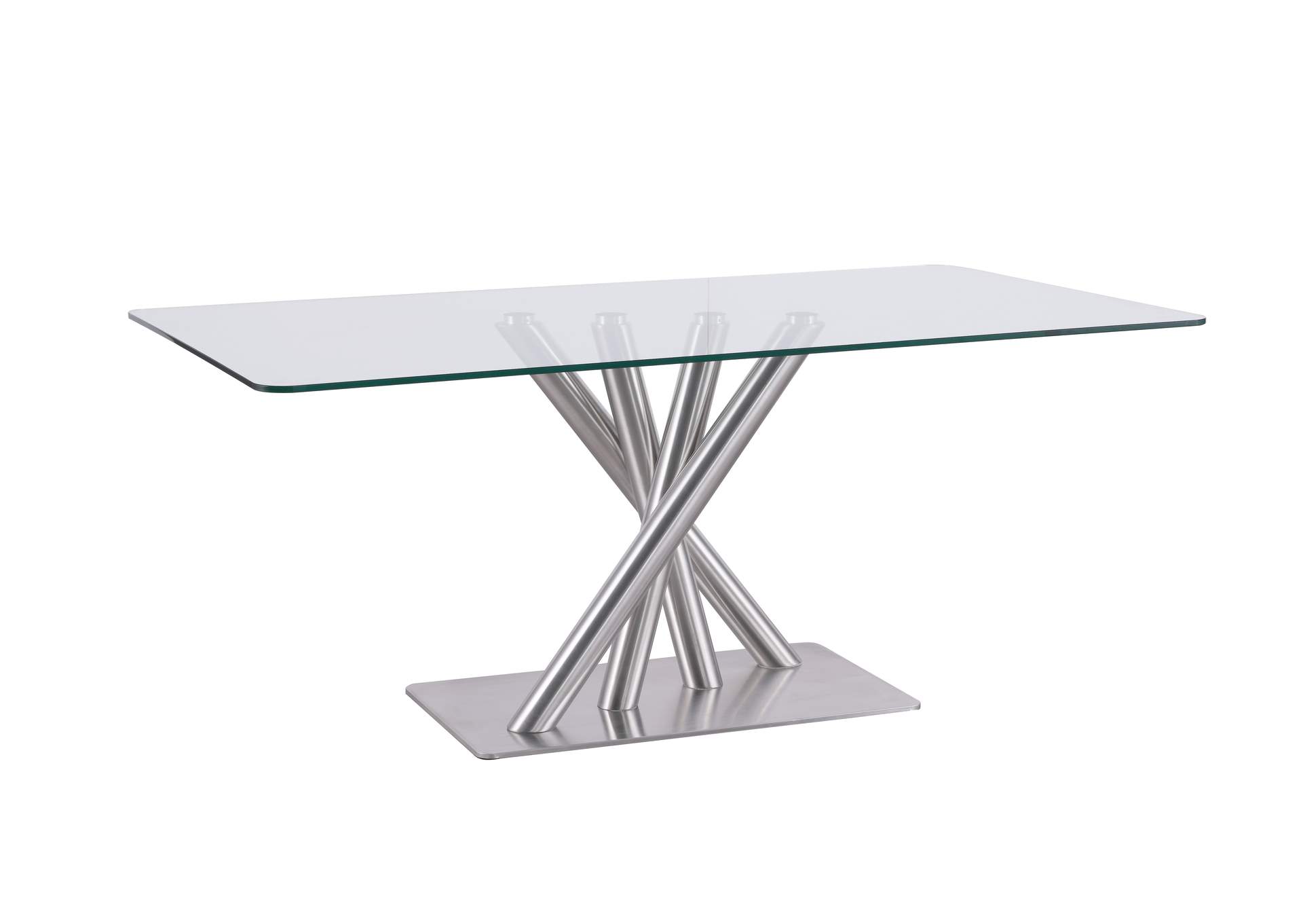 Stainless Steel Dining Table,Global Furniture USA