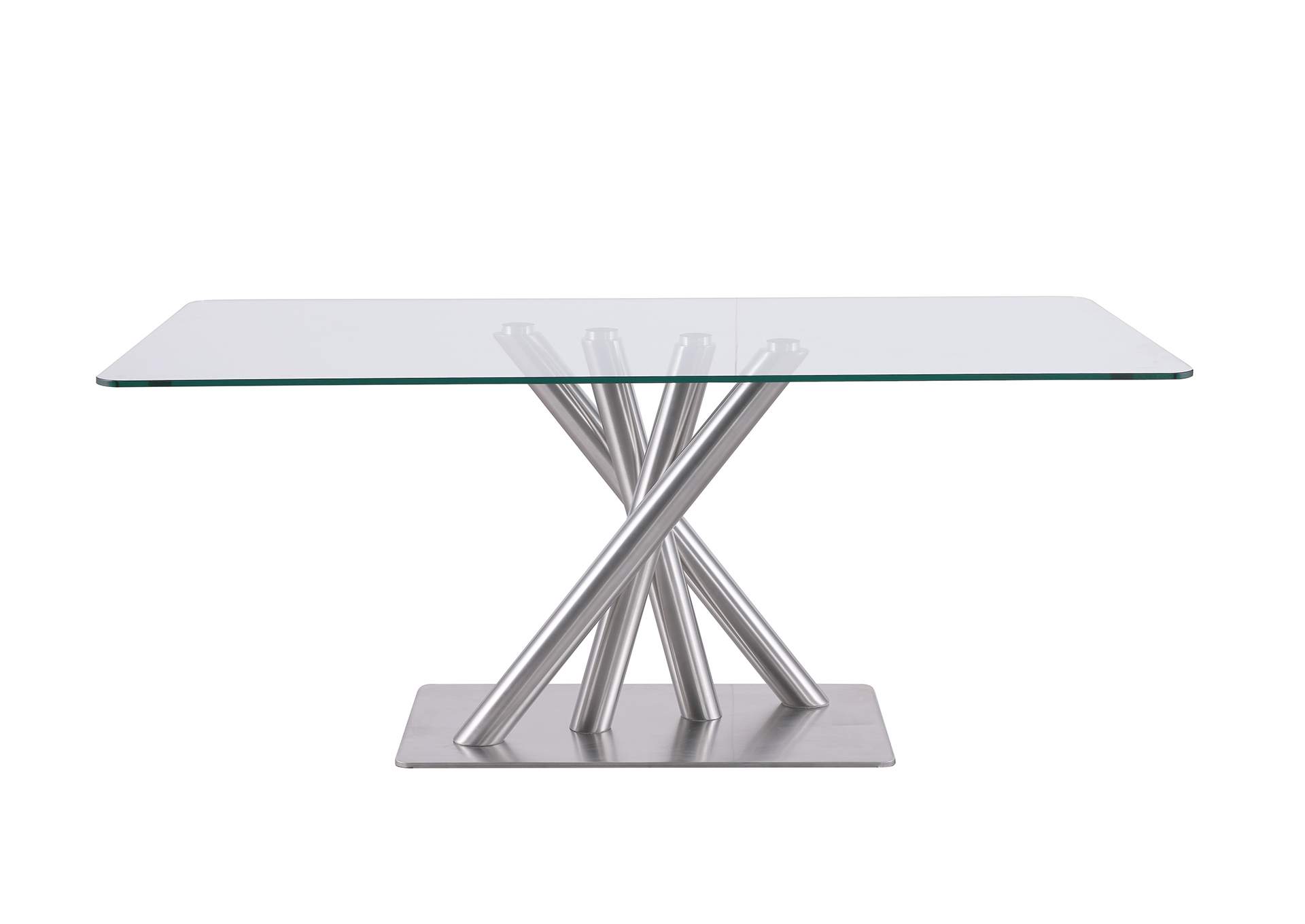 Stainless Steel Dining Table,Global Furniture USA