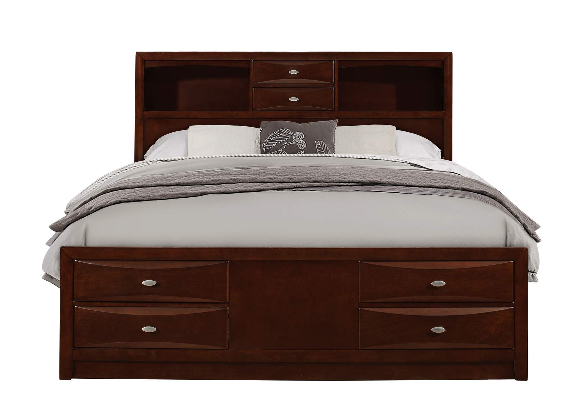 New Merlot Linda Full Bed,Global Furniture USA