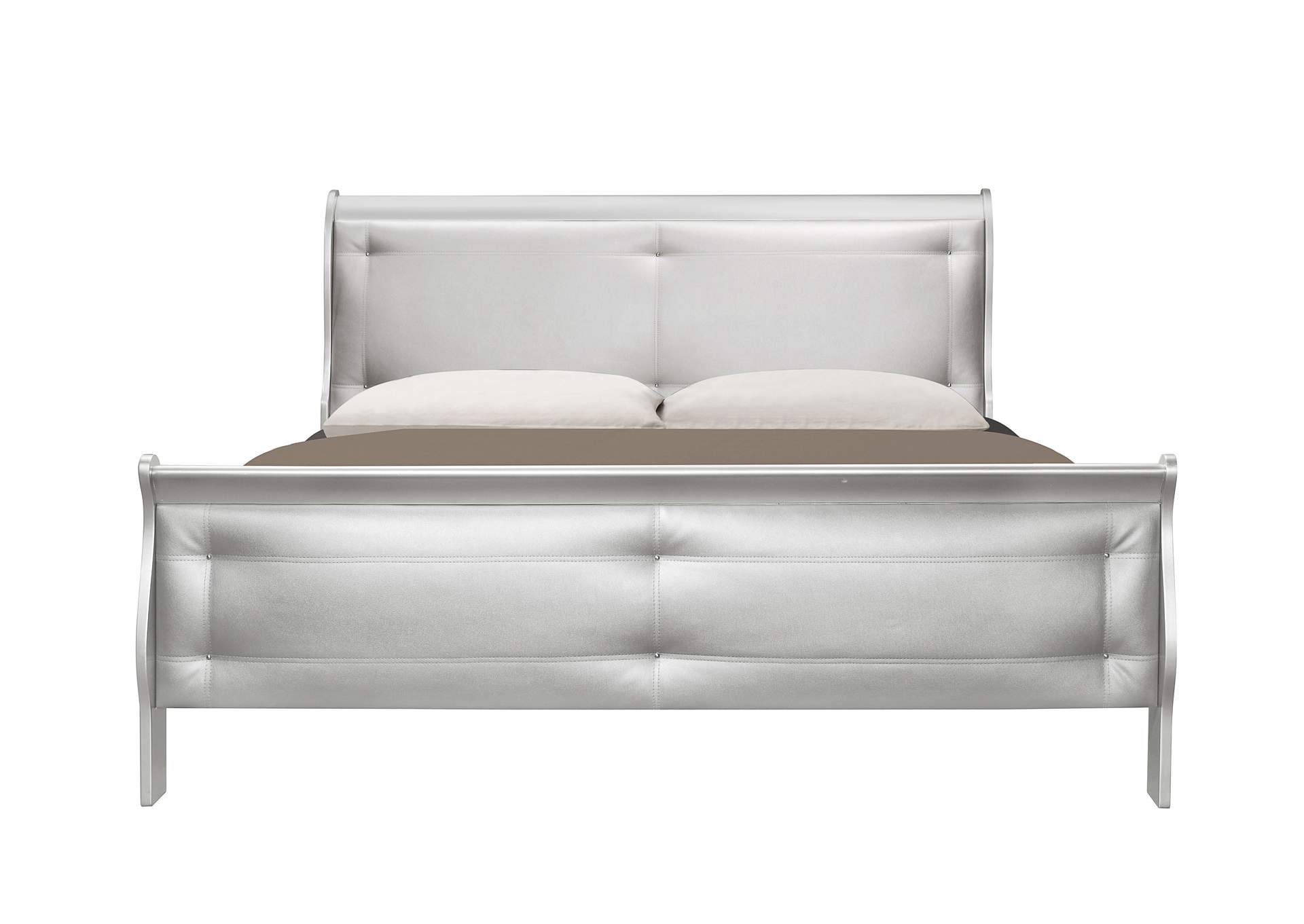 Silver  Marley Queen Bed,Global Furniture USA