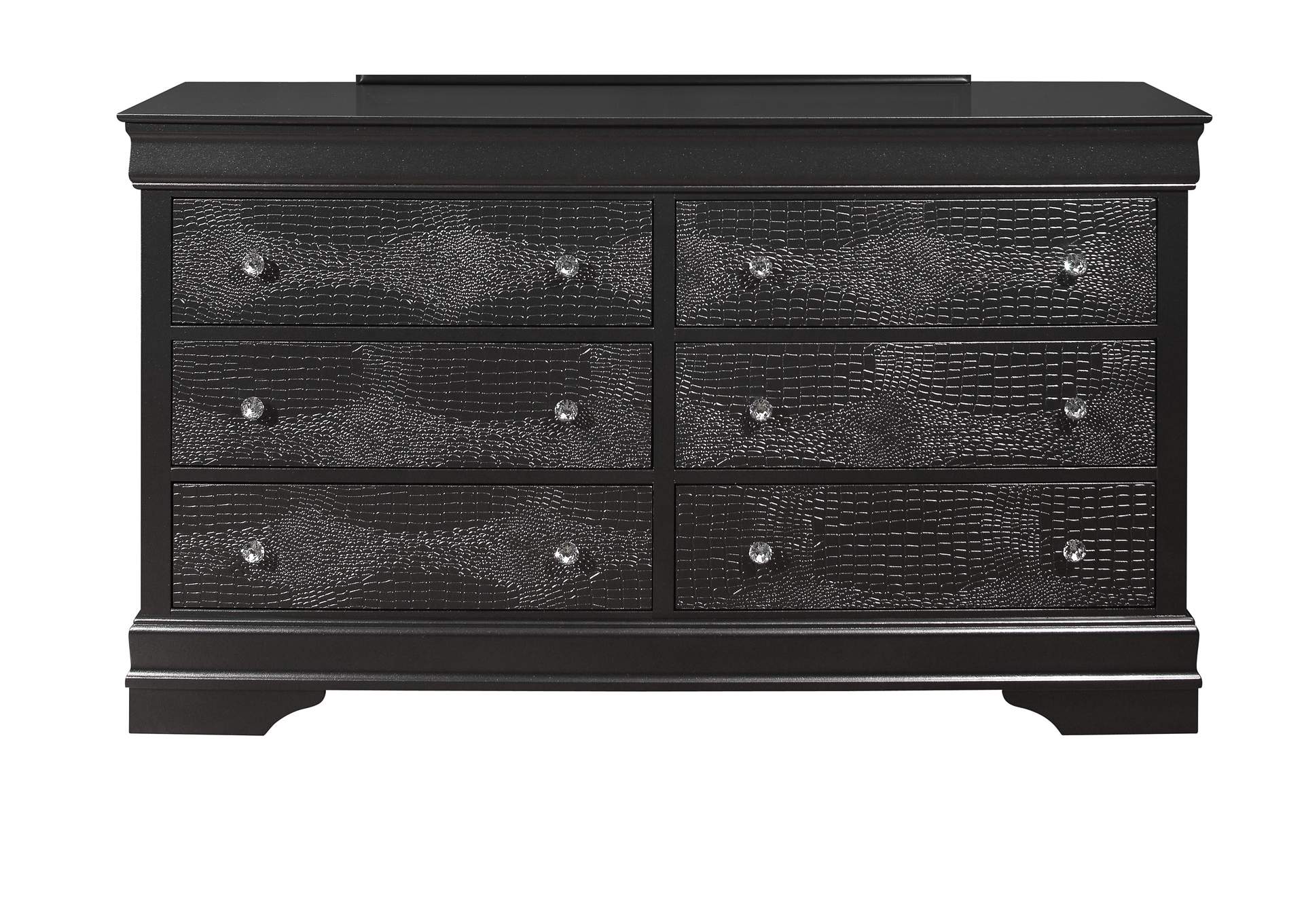 Metallic Grey Pompei Dresser,Global Furniture USA