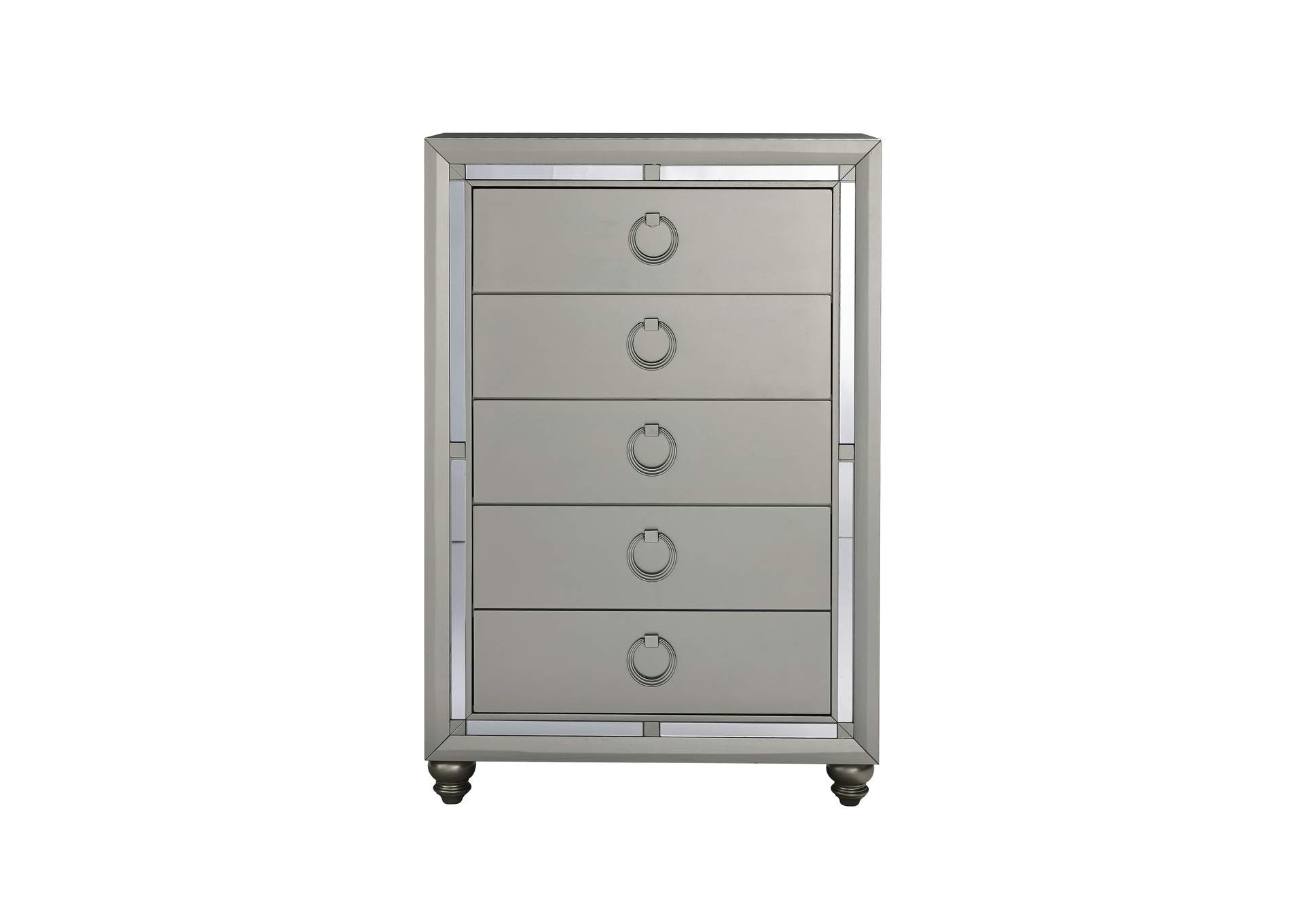 Silver Riley Chest,Global Furniture USA