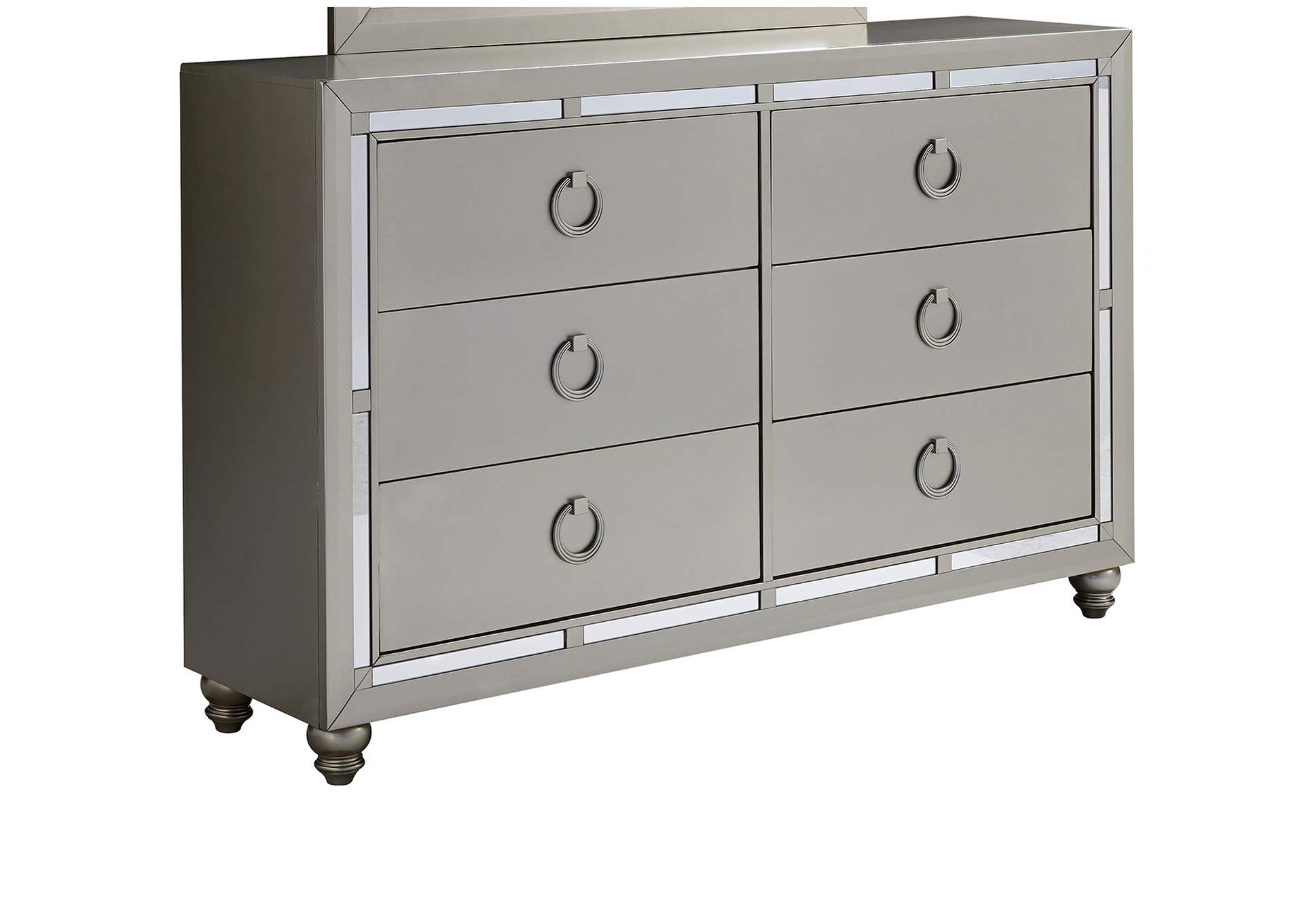 Silver Riley Dresser,Global Furniture USA