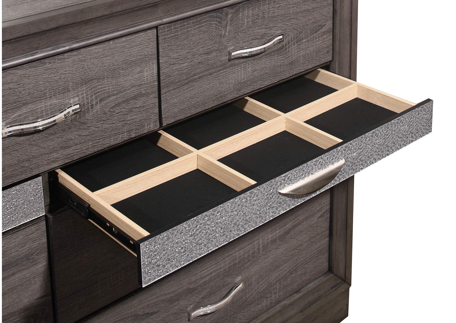 Grey Seville Dresser,Global Furniture USA