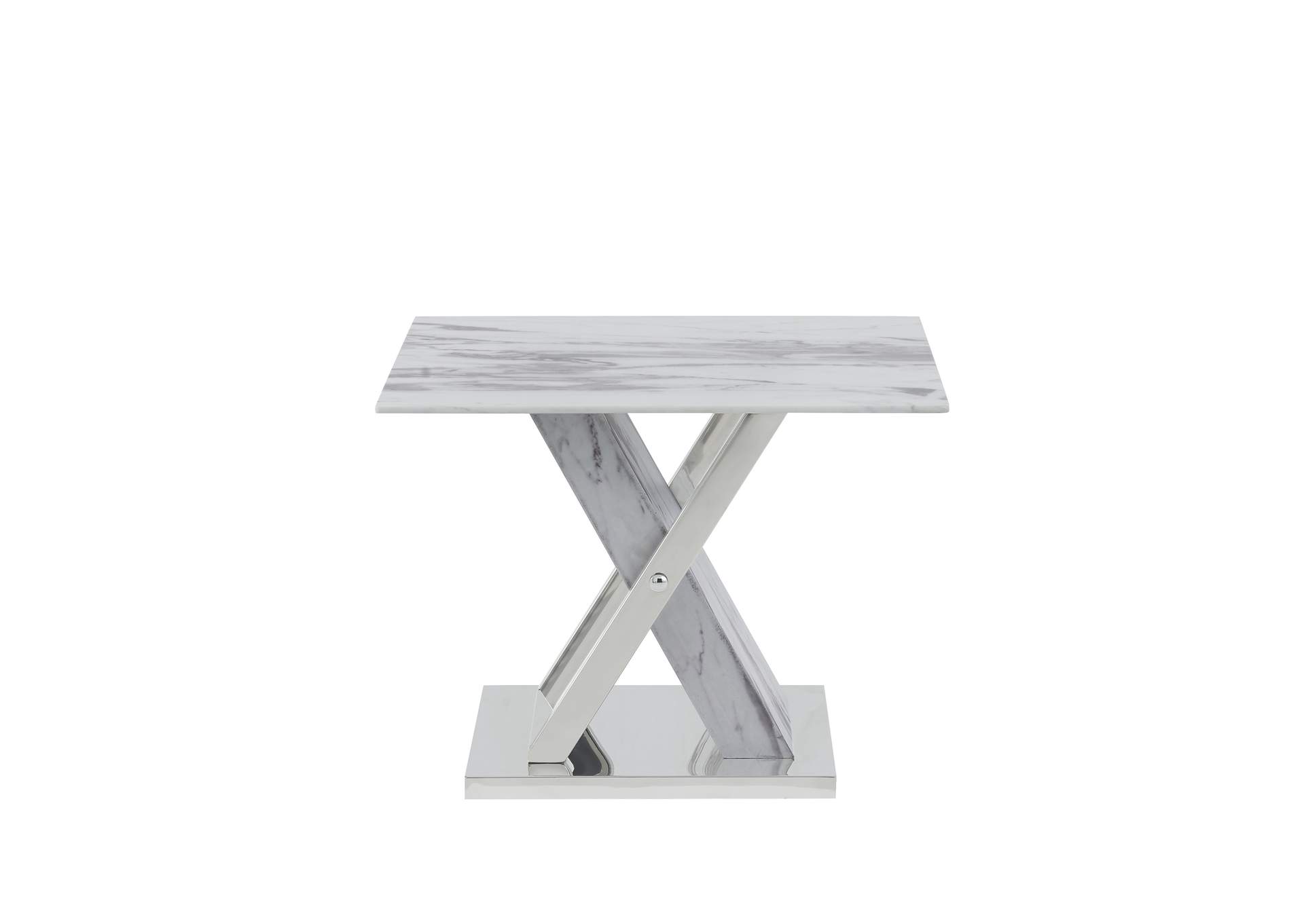 Marble End Table,Global Furniture USA