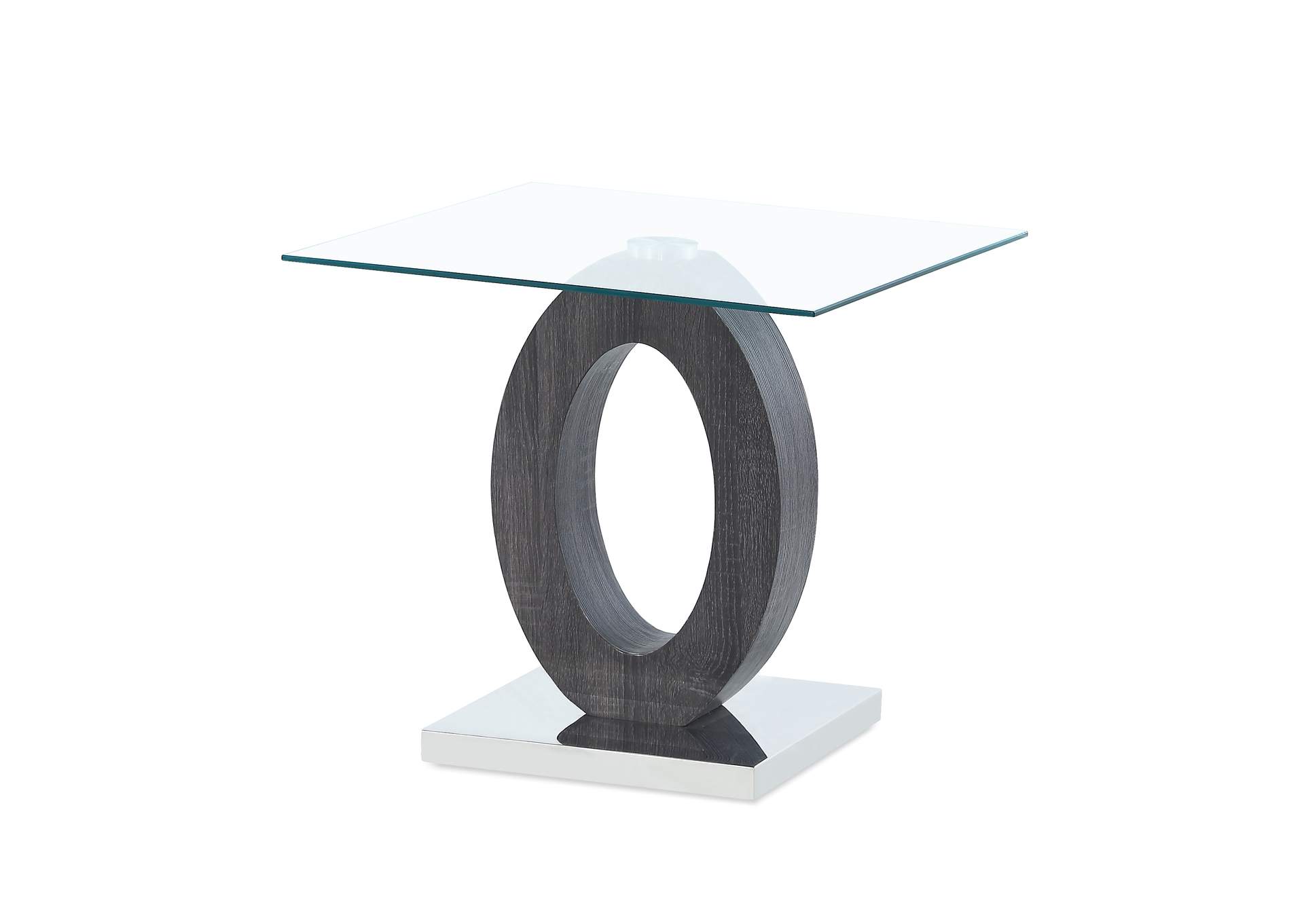 Grey End Table,Global Furniture USA