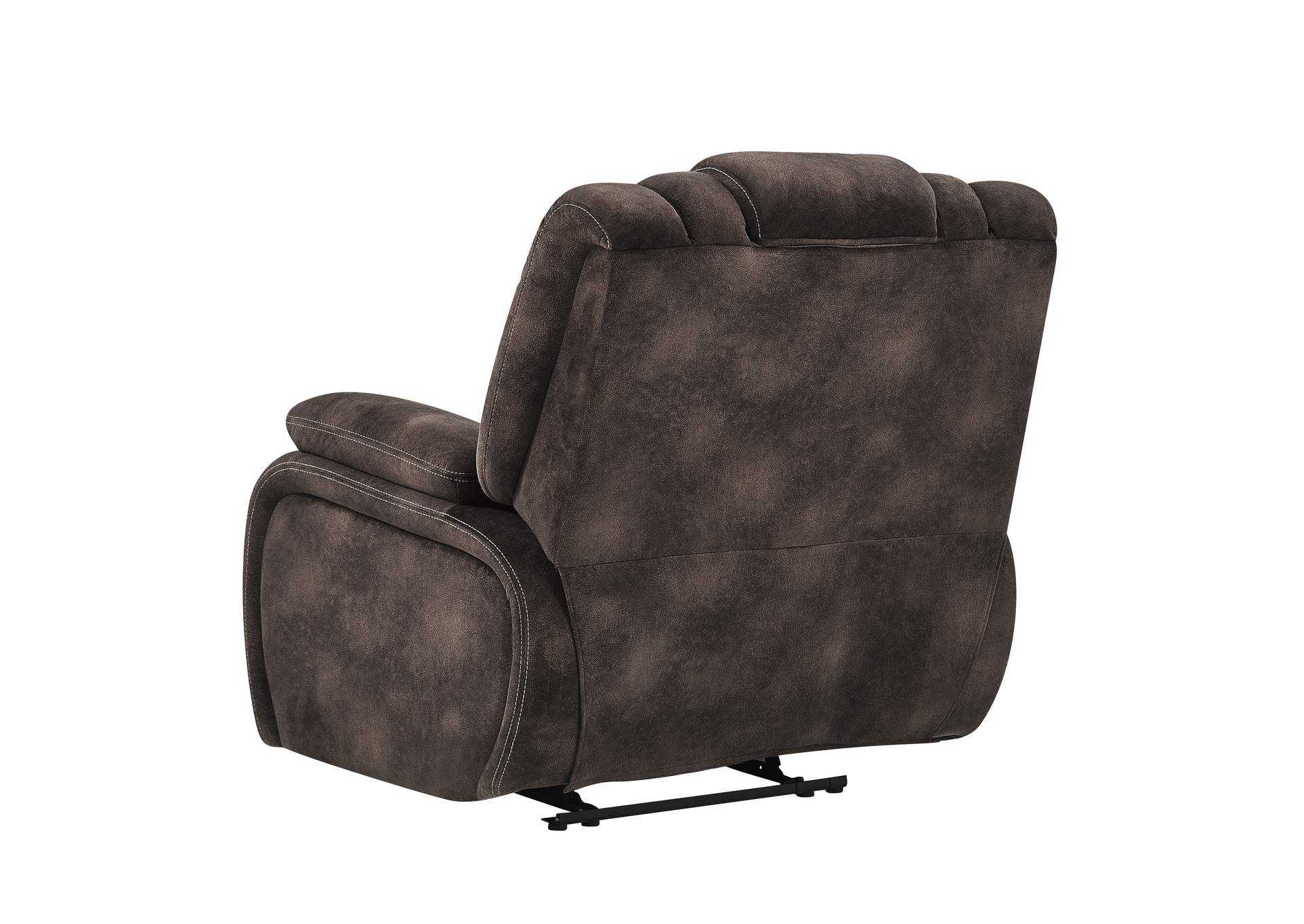 Chocolate Power Recliner W/Power Headrest, & Usb,Global Furniture USA