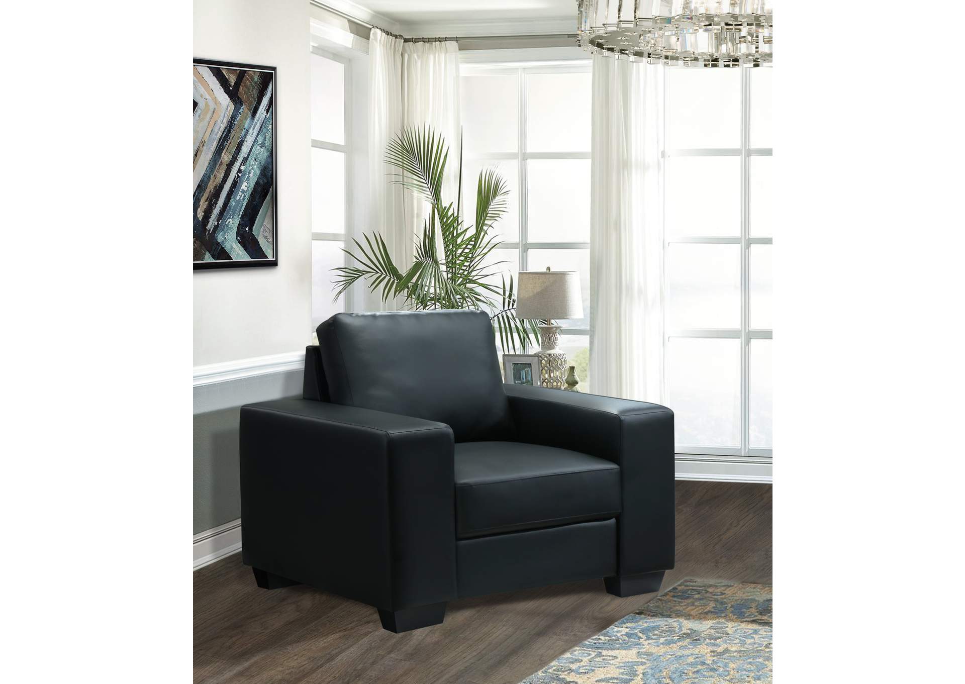 Black Chair Pvc,Global Furniture USA