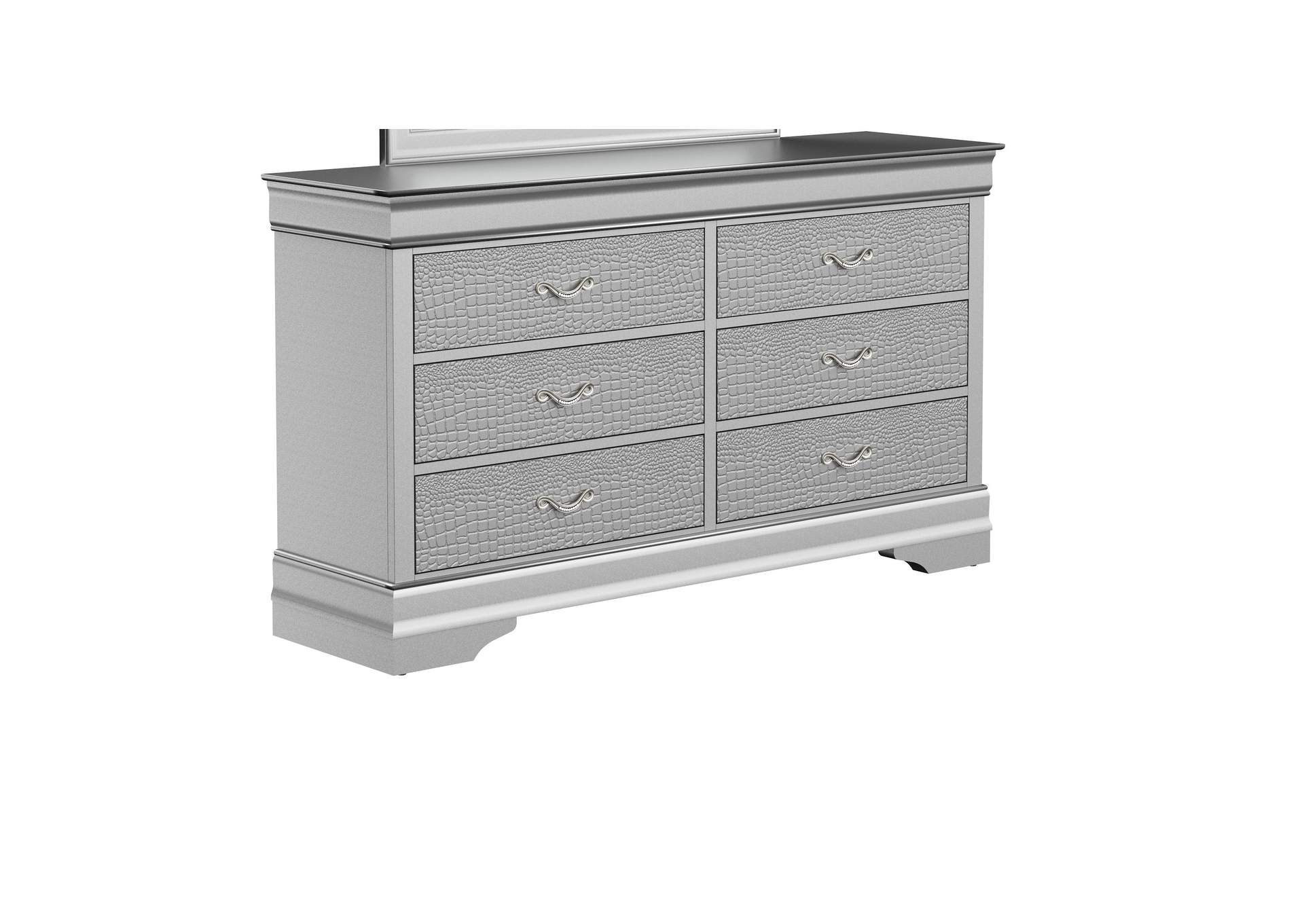 Silver Verona Dresser,Global Furniture USA