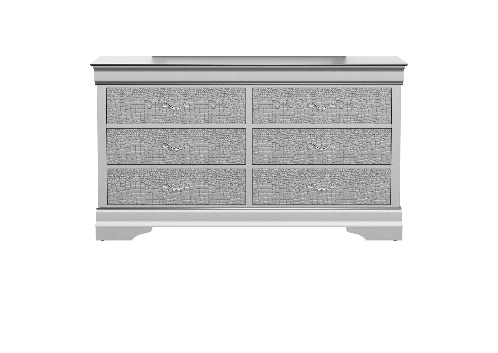 Silver Verona Dresser,Global Furniture USA