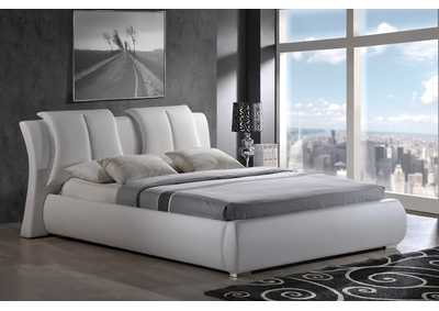 Image for White King Bed