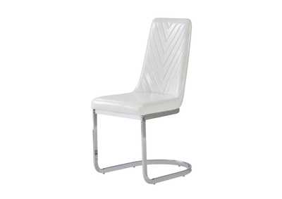 Image for White Dining Chairs [Set of 2]