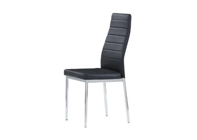 Black Set Of 4 Dining Chairs,Global Furniture USA