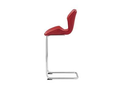 Red Set Of 4 Barstools,Global Furniture USA