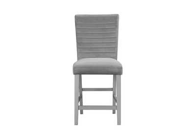 Grey/Silver Barstool [Set of 2],Global Furniture USA