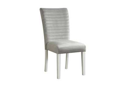 Grey/Silver Dining Chair [Set of 2]