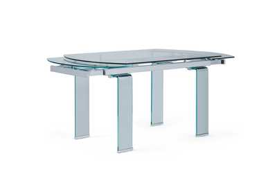 Clear Dining Table,Global Furniture USA
