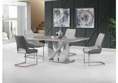 Image for Grey DINING TABLE MARBLE
