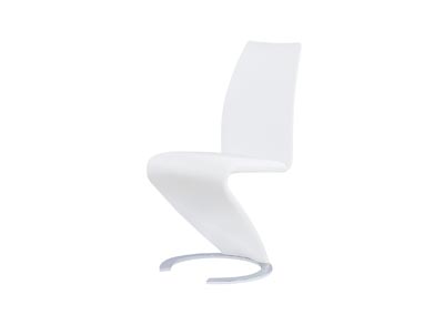 White Set Of 2 Dining Chairs,Global Furniture USA