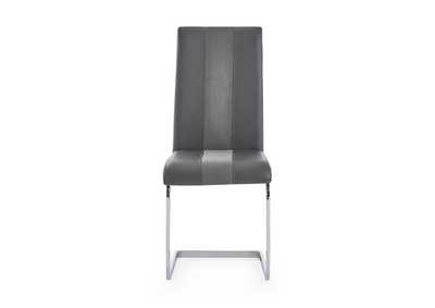 Grey Set Of 4 Dining Chairs
