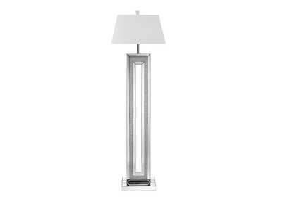 Glam Floor Lamp with Shade,Global Furniture USA