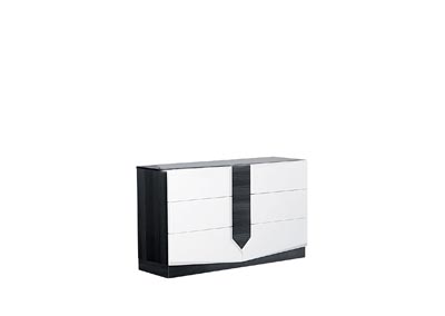 Image for White & Grey Hudson Dresser