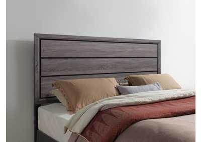 Grey Kate Foil King Bed,Global Furniture USA