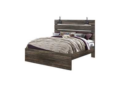 Image for Linwood Dark Oak Queen Bed