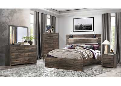 Image for Linwood Dark Oak Full Bed