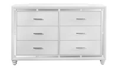 White Mackenzie Dresser,Global Furniture USA