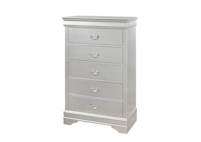 Silver  Marley Chest,Global Furniture USA