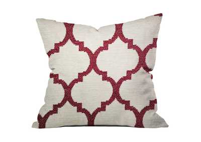 Garnet Red Pillow