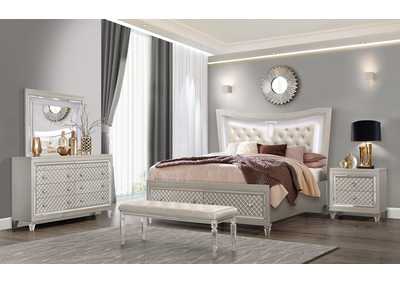 Champagne Paris King Bed,Global Furniture USA