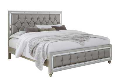 Silver Riley Queen Bed