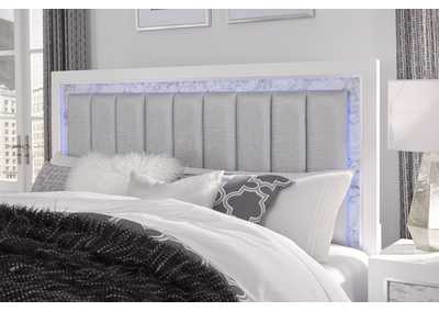 White Santorini Full Bed,Global Furniture USA