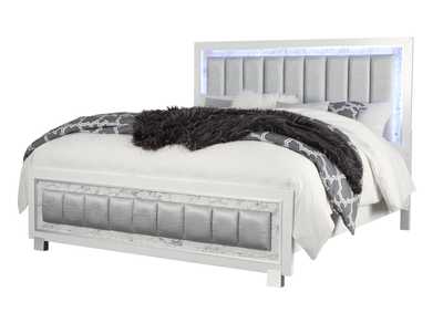 Image for White Santorini Queen Bed