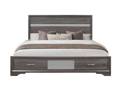 Grey Seville King Bed,Global Furniture USA