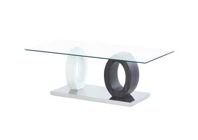 Image for White/Grey Coffee Table