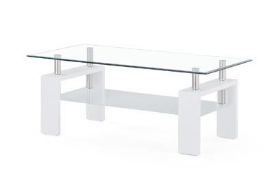 White Coffee Table,Global Furniture USA