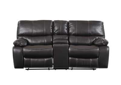 Image for Espresso  Console Reclining Loveseat