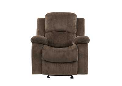 Image for Brown Glider Recliner
