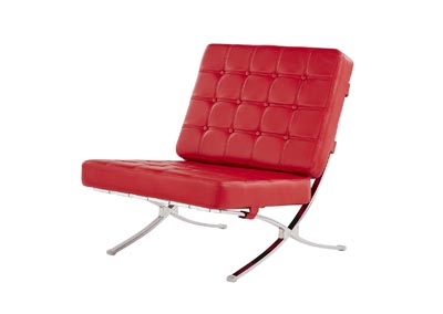 Red Natalie Red Chair,Global Furniture USA